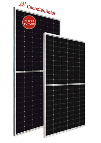 Canadian Solar CS6R 420T N-type TOPHiKu6 Black Frame 30mm MC4