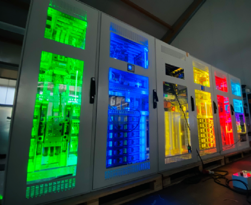 KAC-ZAS-NA - Meter connection cabinet with NA protection and special illumination