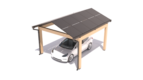 Residential Solar Carport - ICS RESI 1P