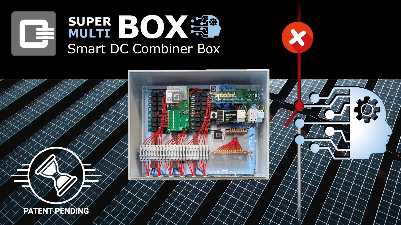 Q3 Super Multi Box – DC Combiner with Patent-Pending Fault Discrimination Technology
