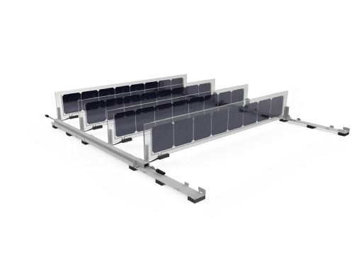 Over Easy Solar - xM-2 QUATTRO-200S Flat Roof