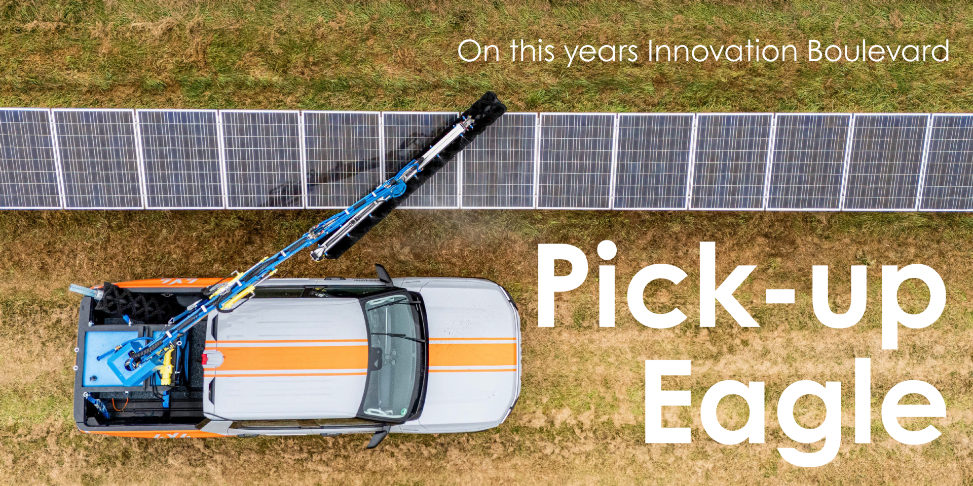 Our Pick-up Eagle on Innovation Boulevard